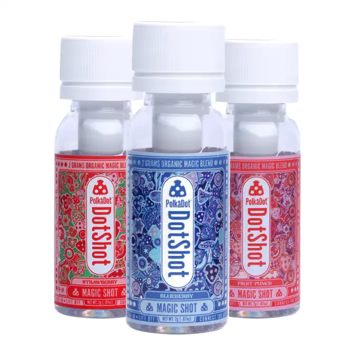 polkadot mushroom shots in stock now, buy polkadot chocolate mg, polkadot belgian milk chocolate​ in stock now, buy polkadot chocolate truffles